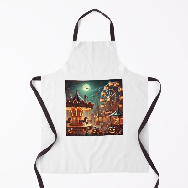 Item preview, Spooky Carnival: A Whimsical Night of Haunted Fun designed and sold by DiverzeDesignz.