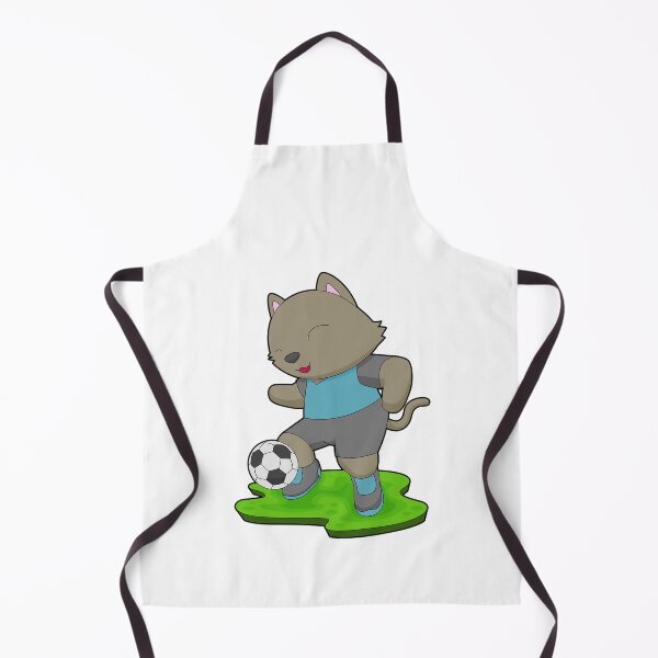 Item preview, Cat Soccer player Soccer designed and sold by Snabdesign84.