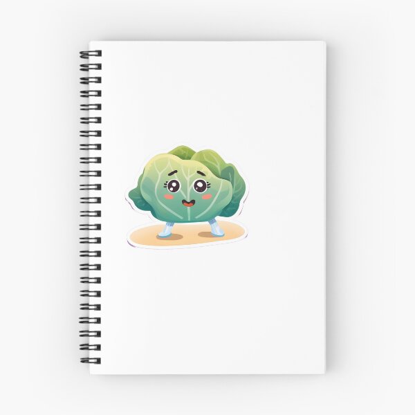Item preview, Lettuce Be Friends - Cute Smiling Lettuce Sticker designed and sold by ARTLinger.