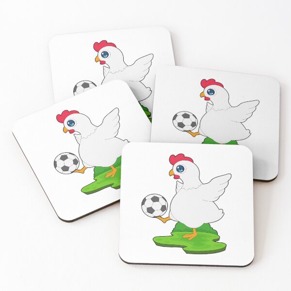 Item preview, Chicken Soccer player Soccer designed and sold by Snabdesign84.