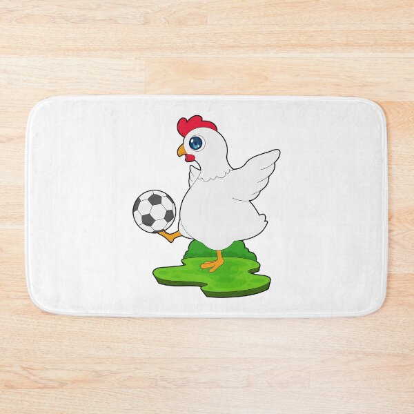 Item preview, Chicken Soccer player Soccer designed and sold by Snabdesign84.