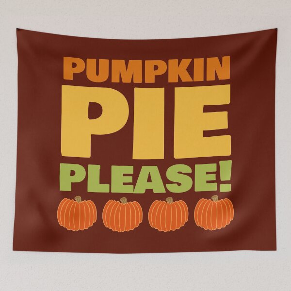 Item preview, Pumpkin pie please, autumn mood designed and sold by ArtNoveltee.