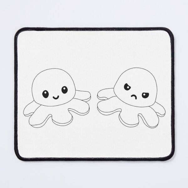 Item preview, Mood Octopus Reversible Plushie designed and sold by Flying Alligator.
