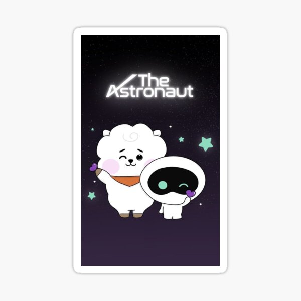 Artikel-Vorschau von Der Astronaut von Jin BTS, designt und verkauft von Purple-Pheonix.