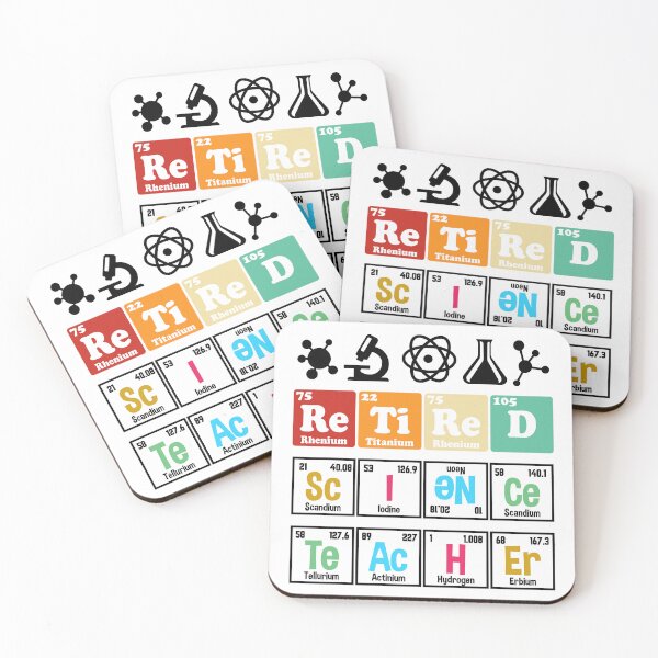 Item preview, Retired Science Teacher designed and sold by ScienceCorner.