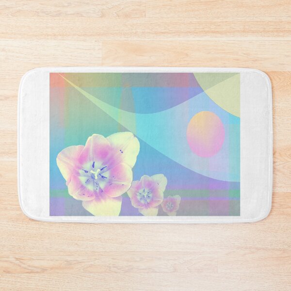 Item preview, Delicate floral abstraction designed and sold by Kacharava.