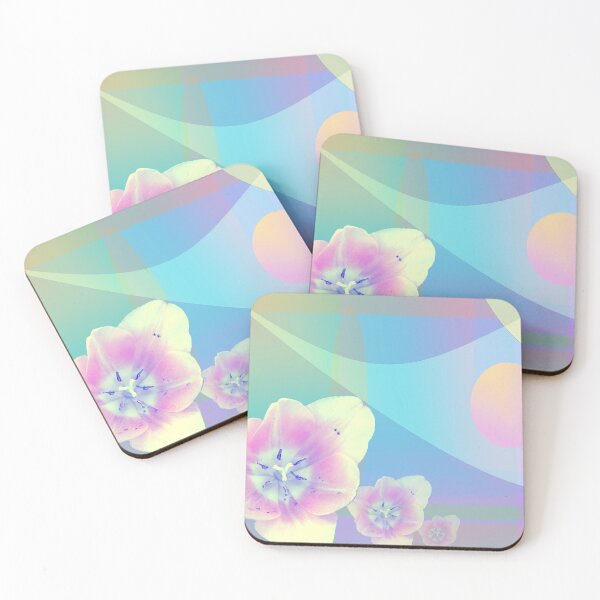 Item preview, Delicate floral abstraction designed and sold by Kacharava.