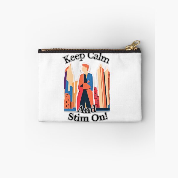 Item preview, Keep calm and stim on! designed and sold by CrazyDuoTeam.