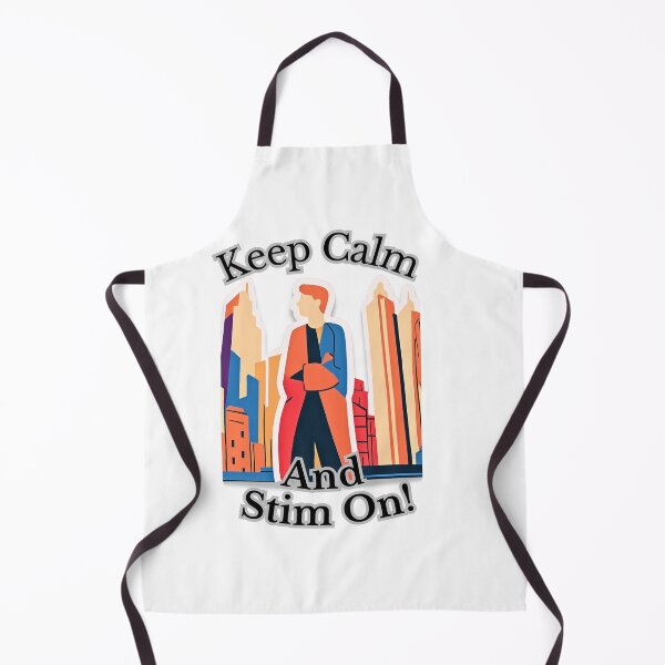 Item preview, Keep calm and stim on! designed and sold by CrazyDuoTeam.