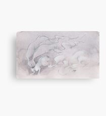 Geist Kaninchen Metalldruck