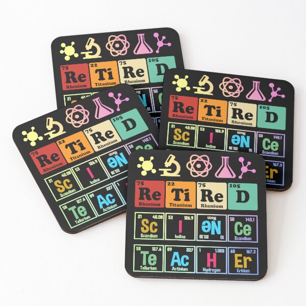 Item preview, Retired Science Teacher designed and sold by ScienceCorner.