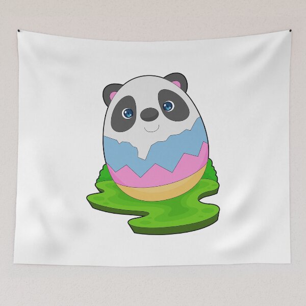 Item preview, Panda Easter Easter egg designed and sold by Snabdesign84.