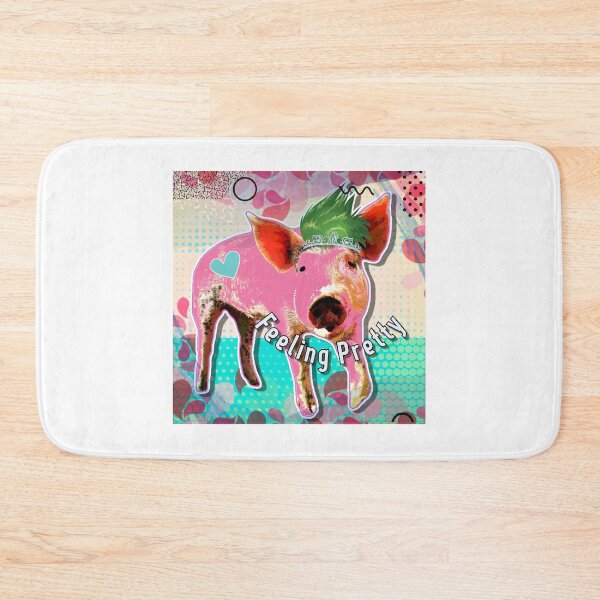 Item preview, Feeling Pretty Pink Pig designed and sold by dpenn.
