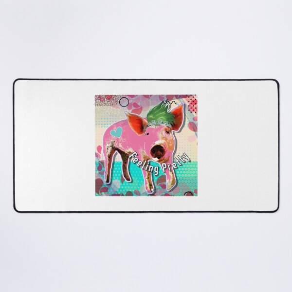 Item preview, Feeling Pretty Pink Pig designed and sold by dpenn.