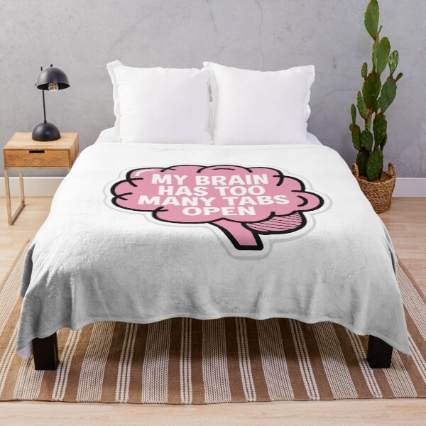 Item preview, Brain Tabs Open Cartoon Design designed and sold by NiftyWrx.