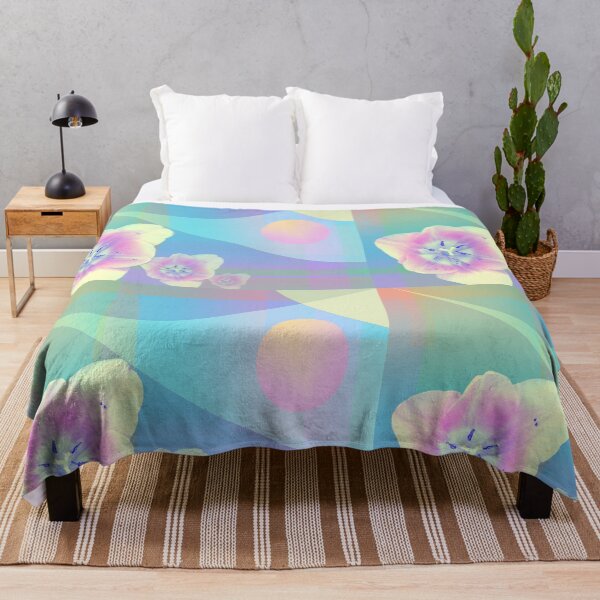 Item preview, Delicate floral abstraction designed and sold by Kacharava.