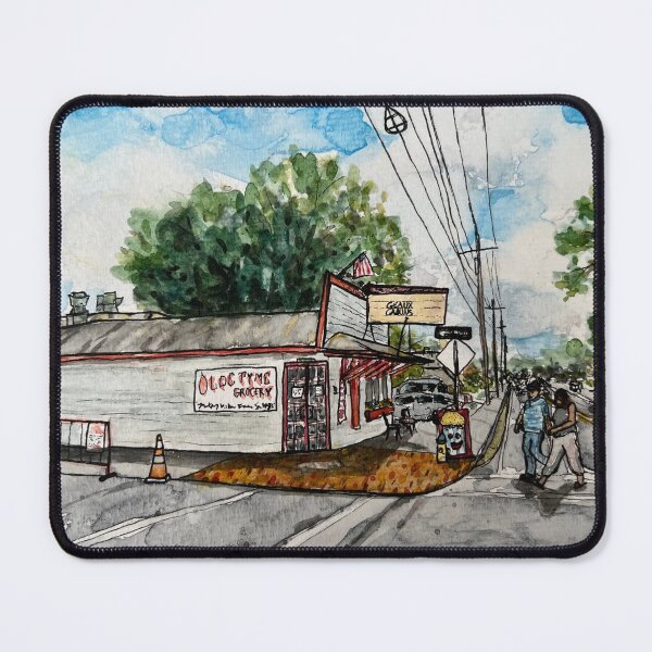 Item preview, Olde Tyme Groceries Watercolor Painting designed and sold by EasyPrints337.