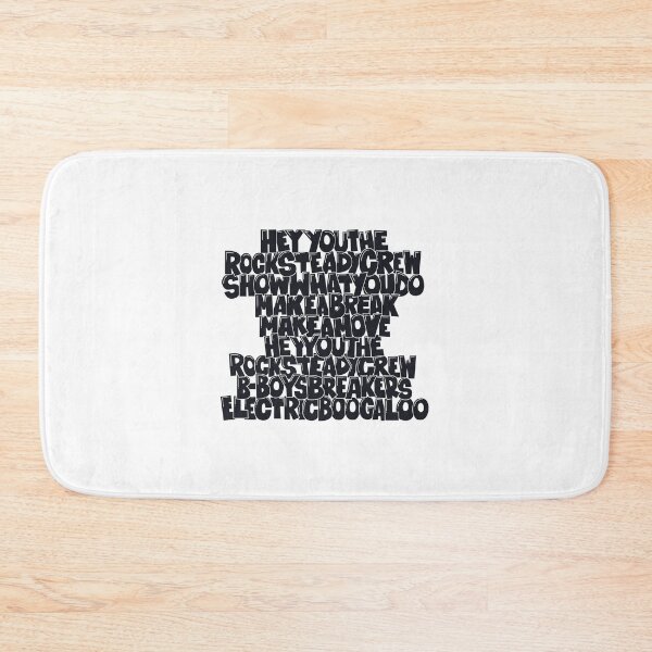 Item preview, Graffiti Block Letters - Hey You The Rock Steady Crew designed and sold by Boogosh.