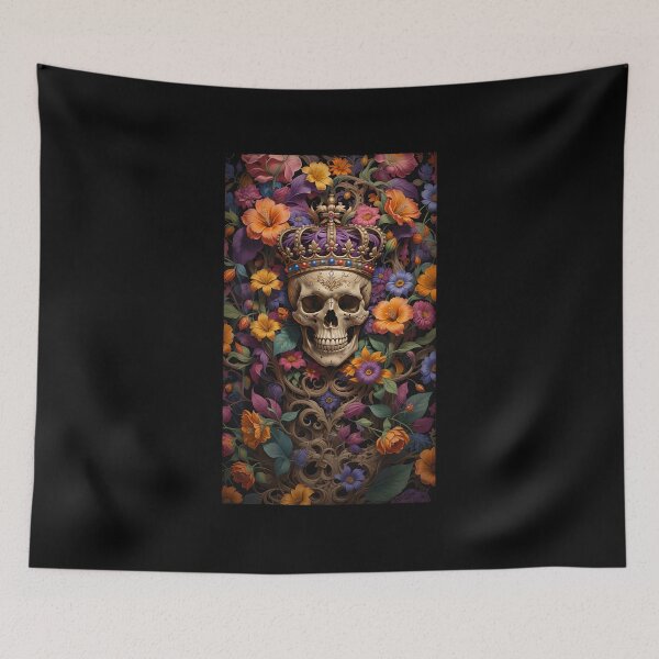 Item preview, Floral Skull Garden designed and sold by DinaKD.