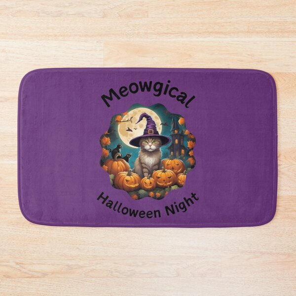 Item preview, Meowgical Halloween Night Cat Lovers Collection designed and sold by ErSaSolutions.