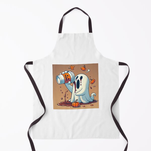Item preview, Ghost's Coffee Dilemma: A Halloween Struggle designed and sold by DiverzeDesignz.