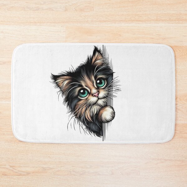 Item preview, "Curious Cat: Touching Expression" designed and sold by CHRIST5000.
