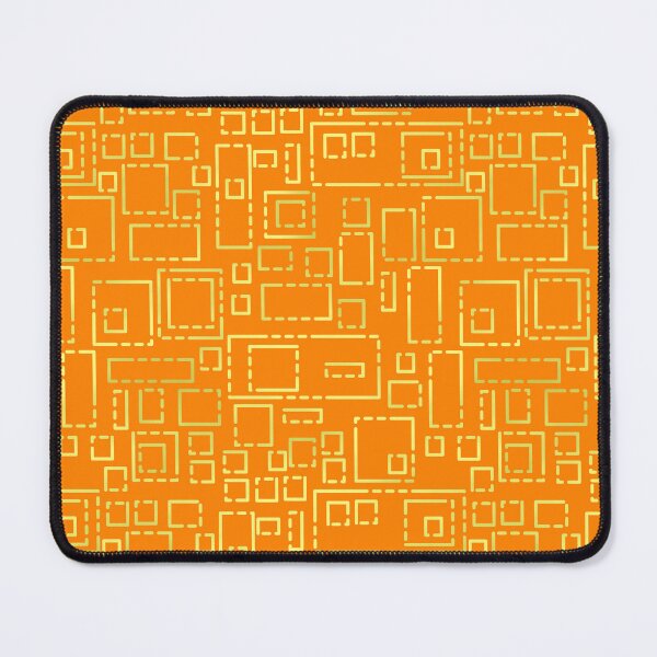 Item preview, Gold Blocks on Orange designed and sold by Art in My Loft.