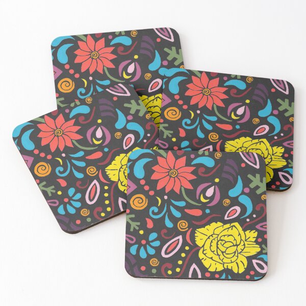 Item preview, Colorful Floral Design designed and sold by Sartoris Art.