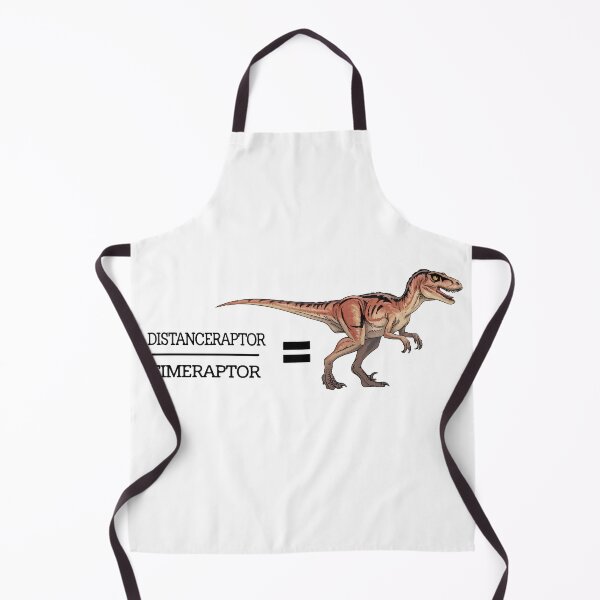 Item preview, Velociraptor Math - Funny Dinosaur Velocity Formula designed and sold by NiftyWrx.