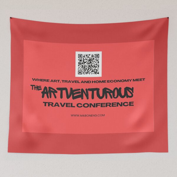 Item preview, ArtVenturous Travel Conference LOGO QR4 designed and sold by Siphiwe Ngwenya The Founder.