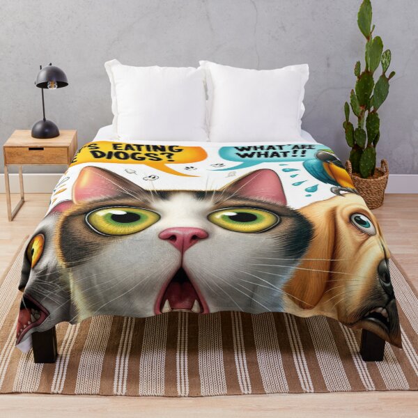 Item preview, Who's Eating The Dogs / Don't Eat My Cats / They Are Eating The Dogs and The Cats designed and sold by Dubione2.
