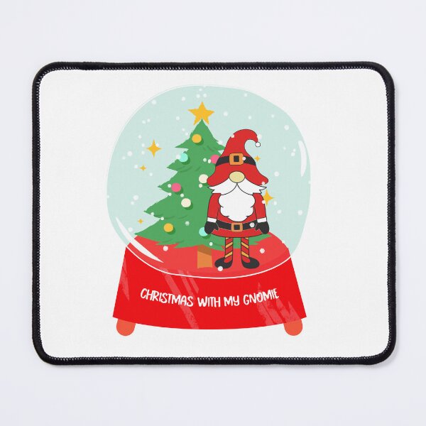 Item preview, Gnome Christmas Snowglobe designed and sold by Sartoris Art.