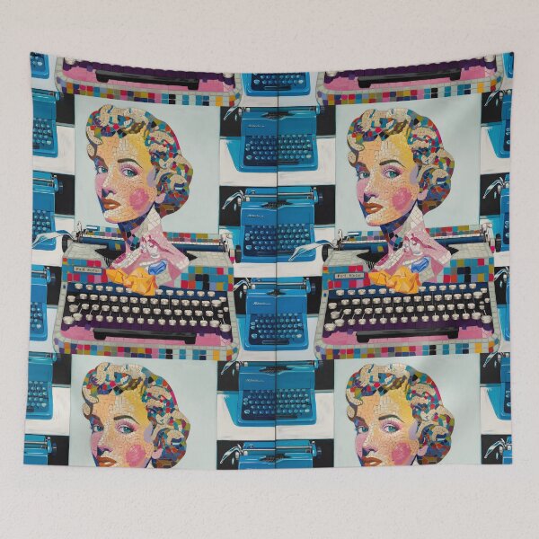 Item preview, Mosaic Art - Vintage Office  designed and sold by CanvasCarousel.