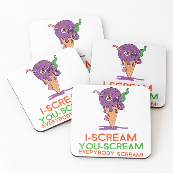 Item preview, I-Scream You-Scream Everybody scream! designed and sold by HoodsyInk.