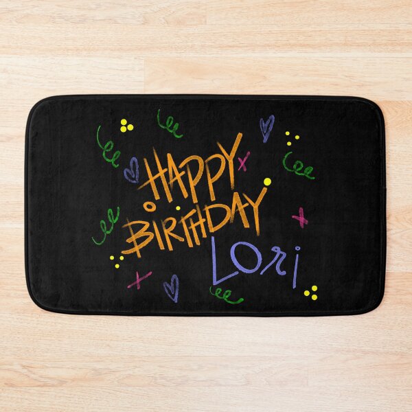 Item preview, HAPPY BIRTHDAY LORI CUSTOM NAME designed and sold by GIVENGRACE.ART.