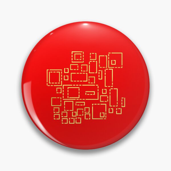 Item preview, Gold Blocks on Red designed and sold by Art in My Loft.