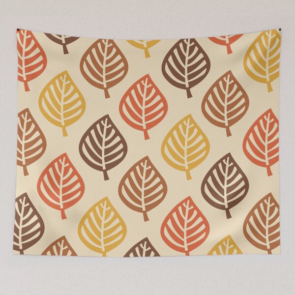 Item preview, Autumn Leaf Pattern in Fall Colors designed and sold by tonymagnerart.