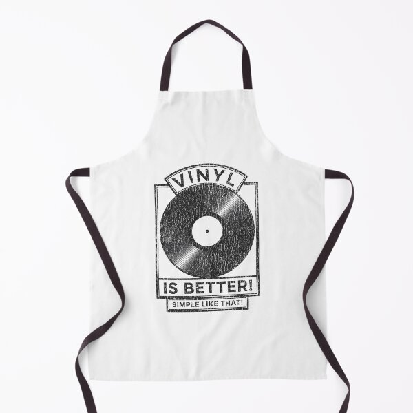 Item preview, "Vinyl is Better!" – Black & White Vinyl Record Design. Real Djs gift. designed and sold by paulo silveira.