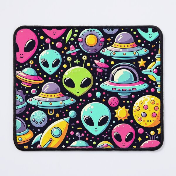 Item preview, Colorful Alien Spaceship Adventure designed and sold by JavisSRDesign.