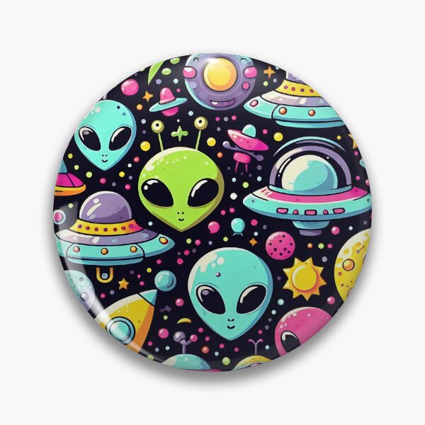 Item preview, Colorful Alien Spaceship Adventure designed and sold by JavisSRDesign.