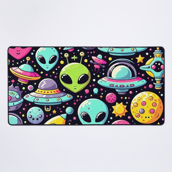 Item preview, Colorful Alien Spaceship Adventure designed and sold by JavisSRDesign.