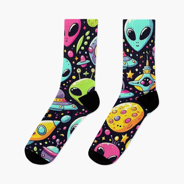 Item preview, Colorful Alien Spaceship Adventure designed and sold by JavisSRDesign.