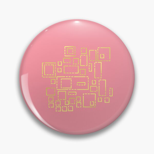 Item preview, Gold Blocks on Blush Pink designed and sold by Art in My Loft.