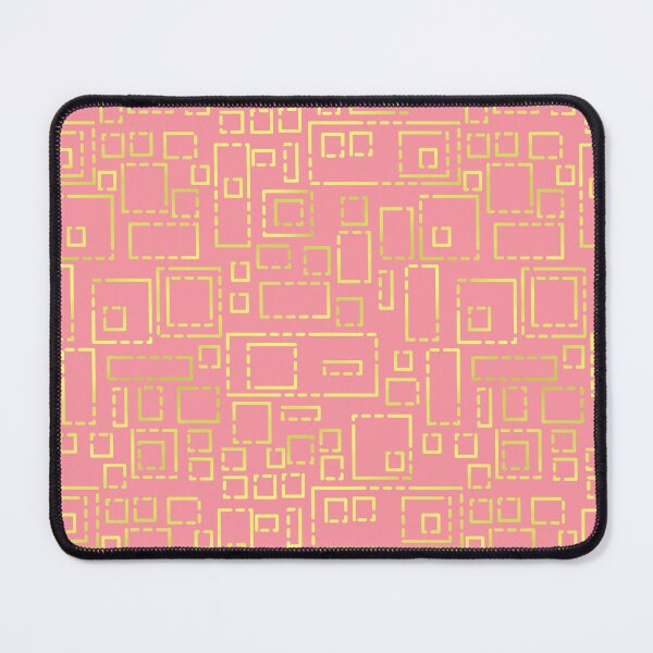 Item preview, Gold Blocks on Blush Pink designed and sold by Art in My Loft.