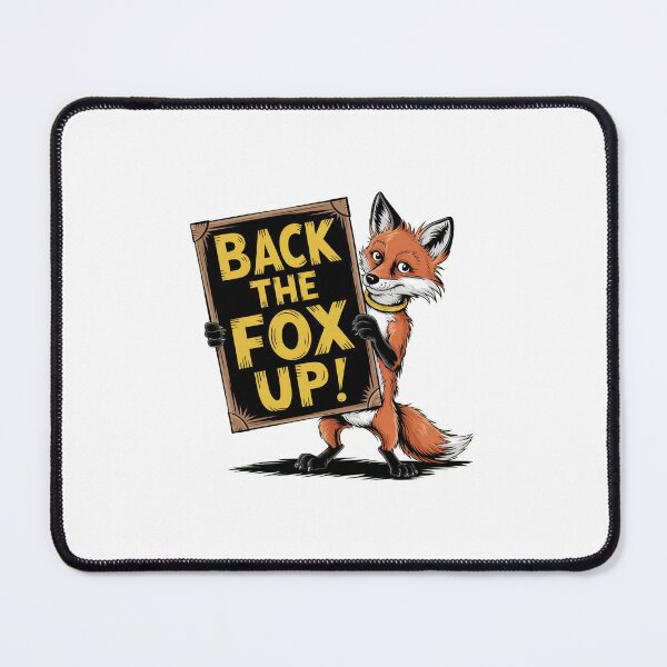 Item preview, Back the Fox up! designed and sold by Gentle40Winks.