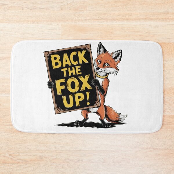 Item preview, Back the Fox up! designed and sold by Gentle40Winks.