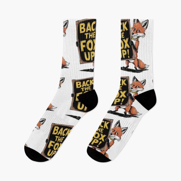 Item preview, Back the Fox up! designed and sold by Gentle40Winks.