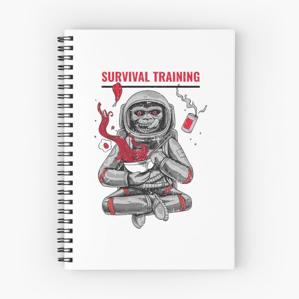 Item preview, Survival Training Monkey designed and sold by LovePeaceShop.