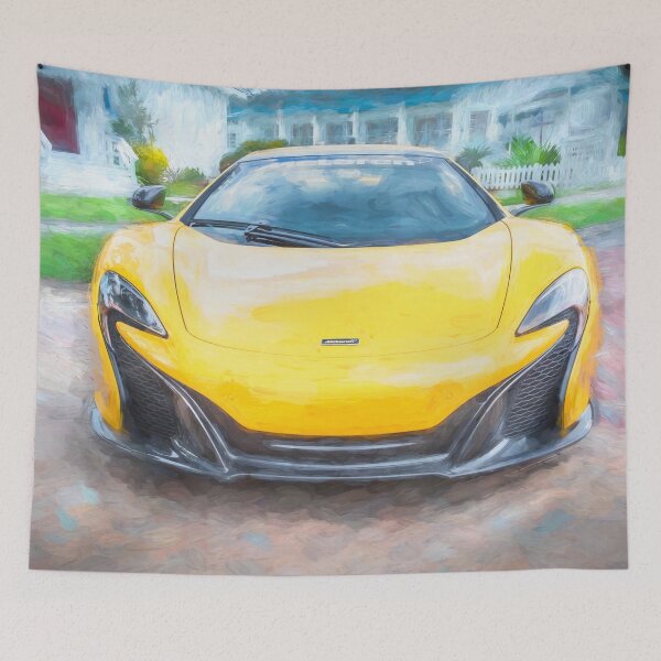 Item preview, 2016 Volcano Yellow McLaren 650s Coupe X104 designed and sold by RichFrancoCars.