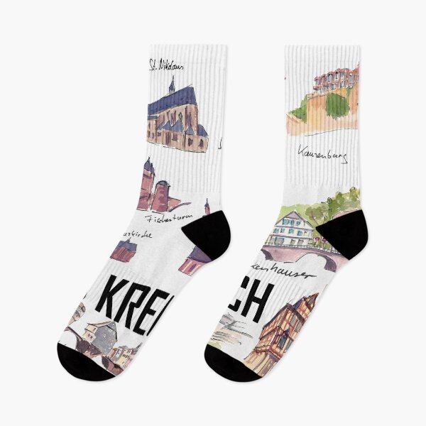 Item preview, Bad Kreuznach Germany Illustrations with Travel Plans, Highlights and Memories designed and sold by artshop77.